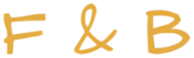 F & B logo
