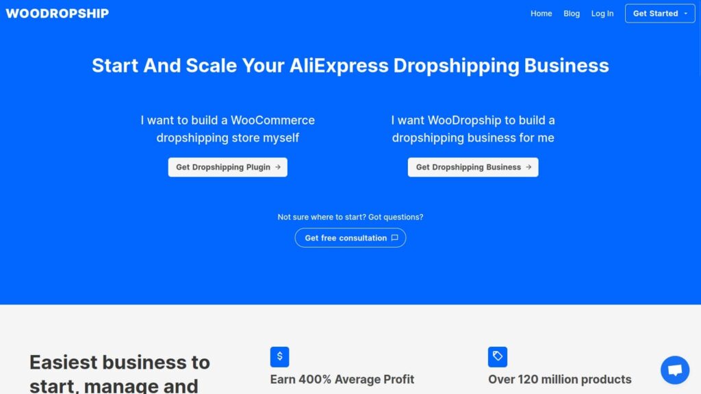 WooDropship WordPress plugin site