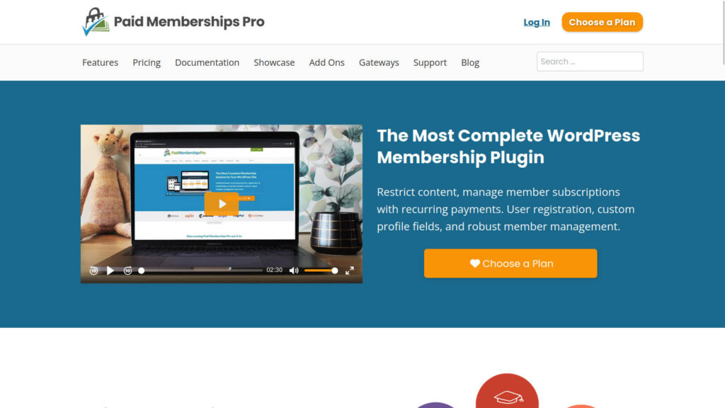 Paid Memberships Pro WordPress plugin site